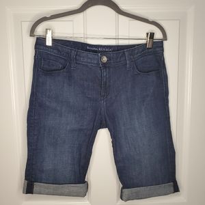 Banana Republic Denim Low-Rise Capri Shorts